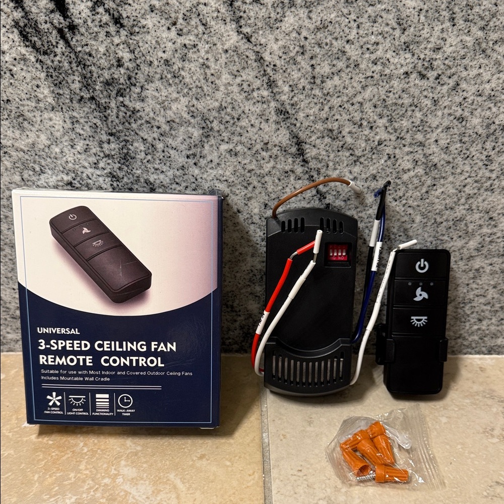 Universal 3-Speed Ceiling Fan Remote Control
